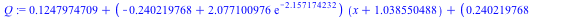 `+`(.1247974709, `*`(`+`(`-`(.240219768), `*`(2.077100976, `*`(exp(-2.157174232)))), `*`(`+`(x, 1.038550488))), `*`(`+`(.240219768, `-`(`*`(2.077100976, `*`(exp(-2.157174232))))), `*`(`+`(y, `-`(1.038...