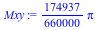 `+`(`*`(`/`(174937, 660000), `*`(Pi)))