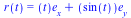 r(t) = Vector[column](%id = 18446744078108598630)