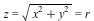 `and`(z = sqrt(VectorCalculus:-`+`(`*`(`^`(x, 2)), `*`(`^`(y, 2)))), sqrt(VectorCalculus:-`+`(`*`(`^`(x, 2)), `*`(`^`(y, 2)))) = r)