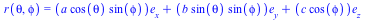 r(theta, phi) = Vector[column](%id = 18446744078154520326)