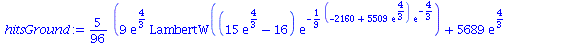 `+`(`*`(`/`(5, 96), `*`(`+`(`*`(9, `*`(exp(`/`(4, 3)), `*`(LambertW(`*`(`+`(`*`(15, `*`(exp(`/`(4, 3)))), `-`(16)), `*`(exp(`+`(`-`(`*`(`/`(1, 9), `*`(`+`(`-`(2160), `*`(5509, `*`(exp(`/`(4, 3))))), `...